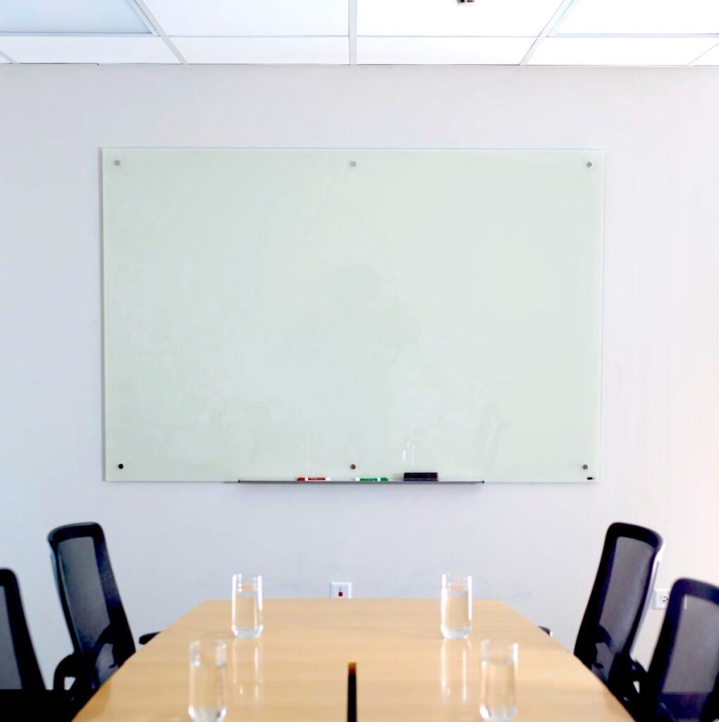 Wall Mounted Glass Whiteboards | Digital Designed Solutions